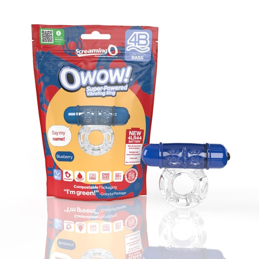 Owow 4B Low Pitch Bass Vibrating Ring – Body-Safe SEBS Stretchy Ring Secondary image