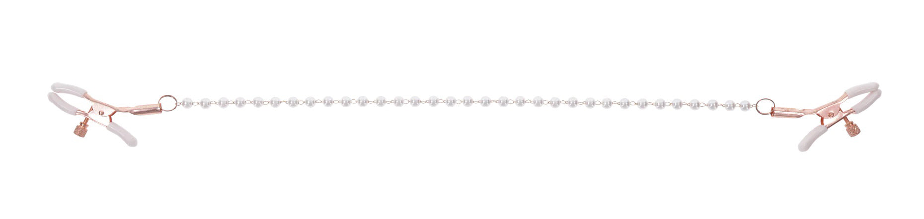 Sex and Mischief Peaches n CreaMe Pearl Nipple Clamps Nipple Clamps