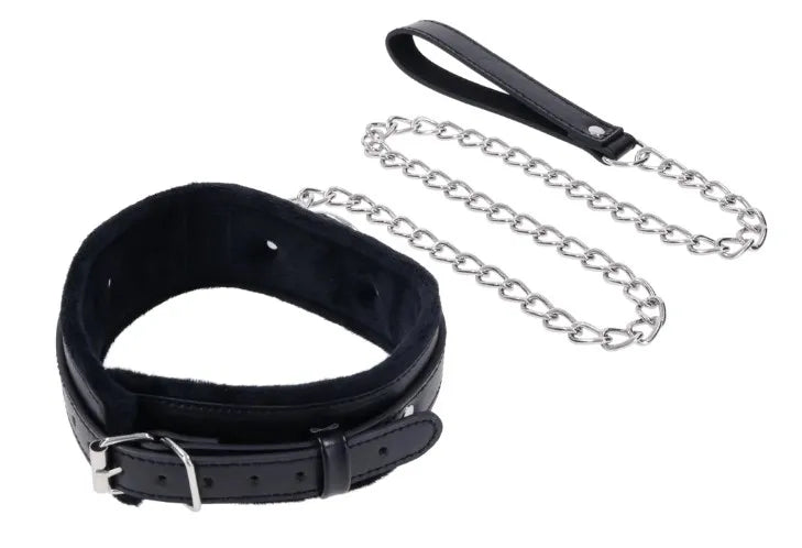 Shadow Collar and Leash – Faux Leather Collar and Leash Set > Bondage Gear > Collars & Leashes