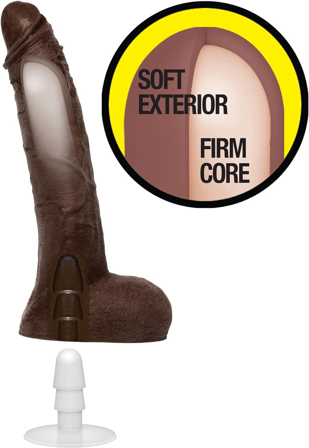 Doc Johnson Signature Cocks - Jason Luv 10 ULTRASKYN Dildo Vac-U-Lock Suction Cup
