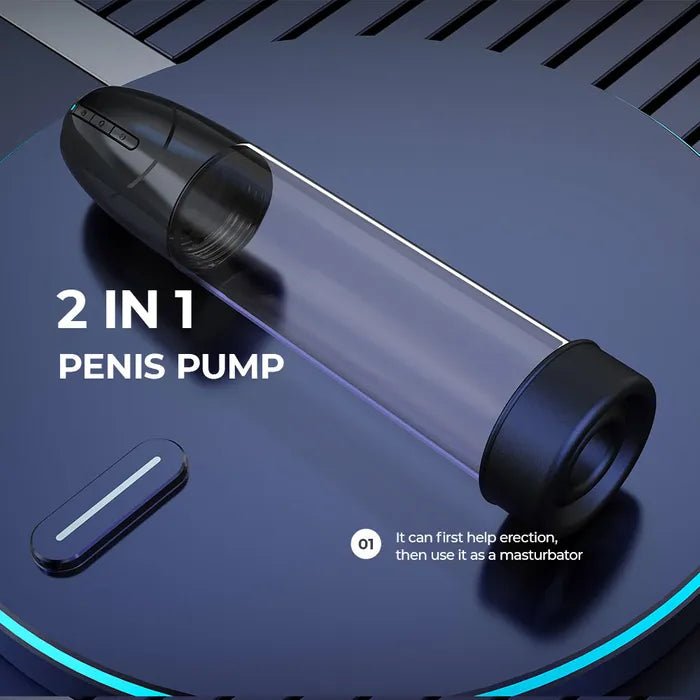 LuvPump Smart – USB Rechargeable Automatic Penis Pump and Masturbator Sleeve > Pumps > Penis Pumps Electric