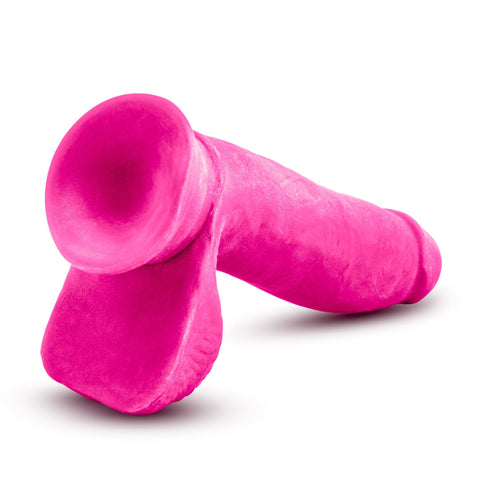Au Naturel Bold Pleaser 7 Inch Dildo Pink