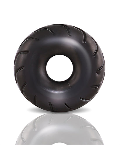 Truck Tire Cock Ring Made of Soft Stretchy X5 Plus Material Black COCK RINGS