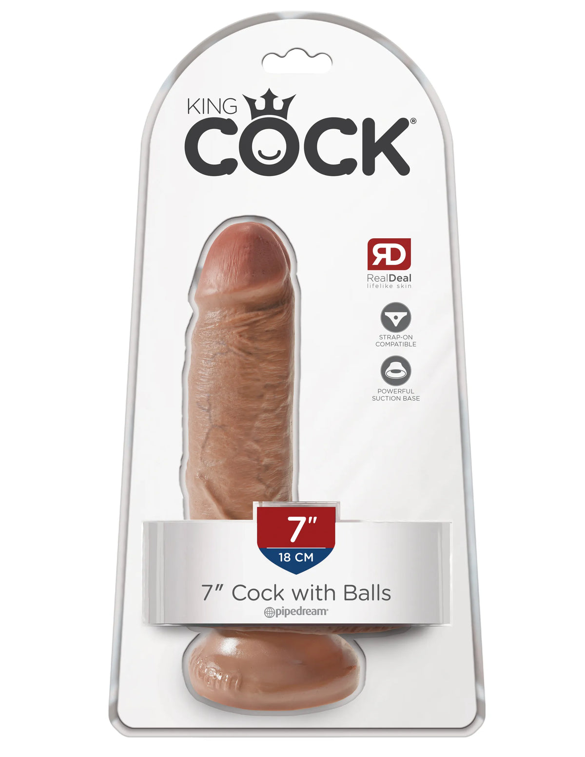 King Cock Realistic Dildo with Balls – 6 to 11 Inch > Dildos > Realistic Dildos