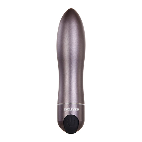 Evolved Travel-Gasm (Gray) – Waterproof Bullet Vibrator > Vibrators > Mini Vibrators