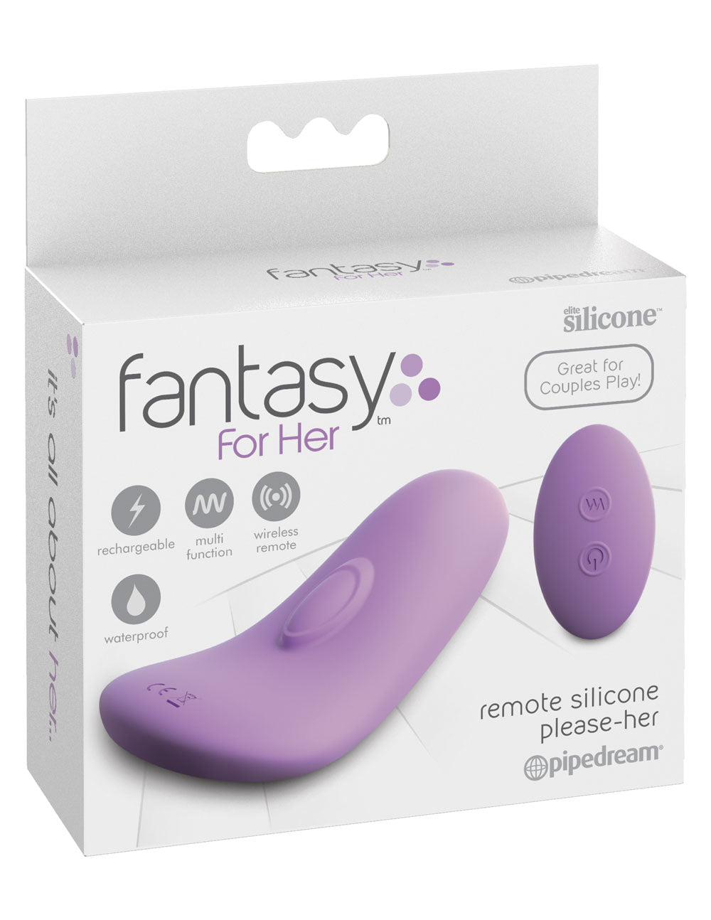 Fantasy For Her Remote Silicone Please Her Purple > Sex Toys For Ladies > Panty Vibes
