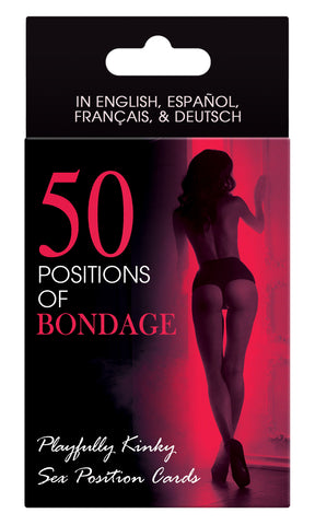 50 Positions Of Bondage Sex Position Cards Card Games