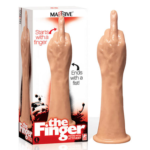 Massive The Finger 35 Cm 14 Inch Fisting Trainer Dong Flesh Dongs Other