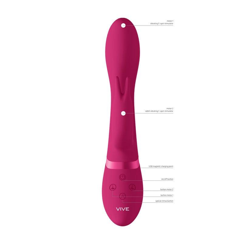 Vive Zosia 21.3 Centimeter USB Rechargeable Rabbit Vibrator VIBRATORS-RABBIT