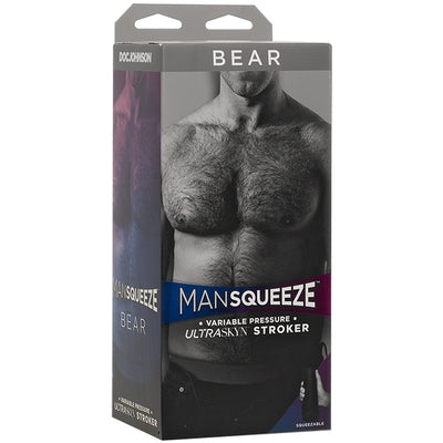 Bear Ultrasyn Stroker Ass Vanilla Flesh Strokers - Manual