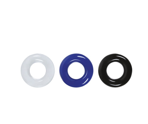 Renegade Stamina Rings - Coloured Cock Rings - Set of 3 Default Title COCK RING Set