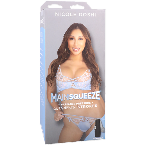 Main Squeeze Nicole Doshi Vagina Stroker Beige Strokers - Celebrity