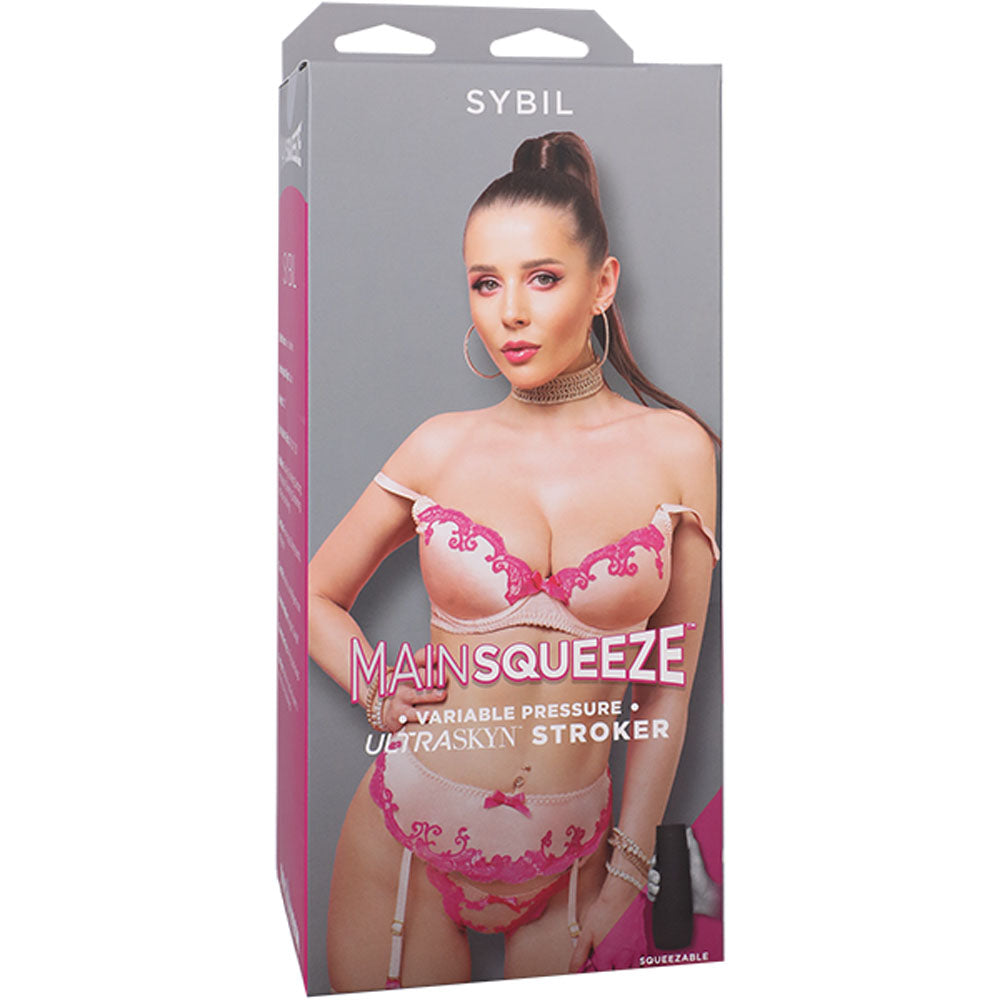 Sybil Main Squeeze Ultraskyn – Handcrafted Variable Pressure Male Masturbator > Sex Toys For Men > Masturbators > Pornstar