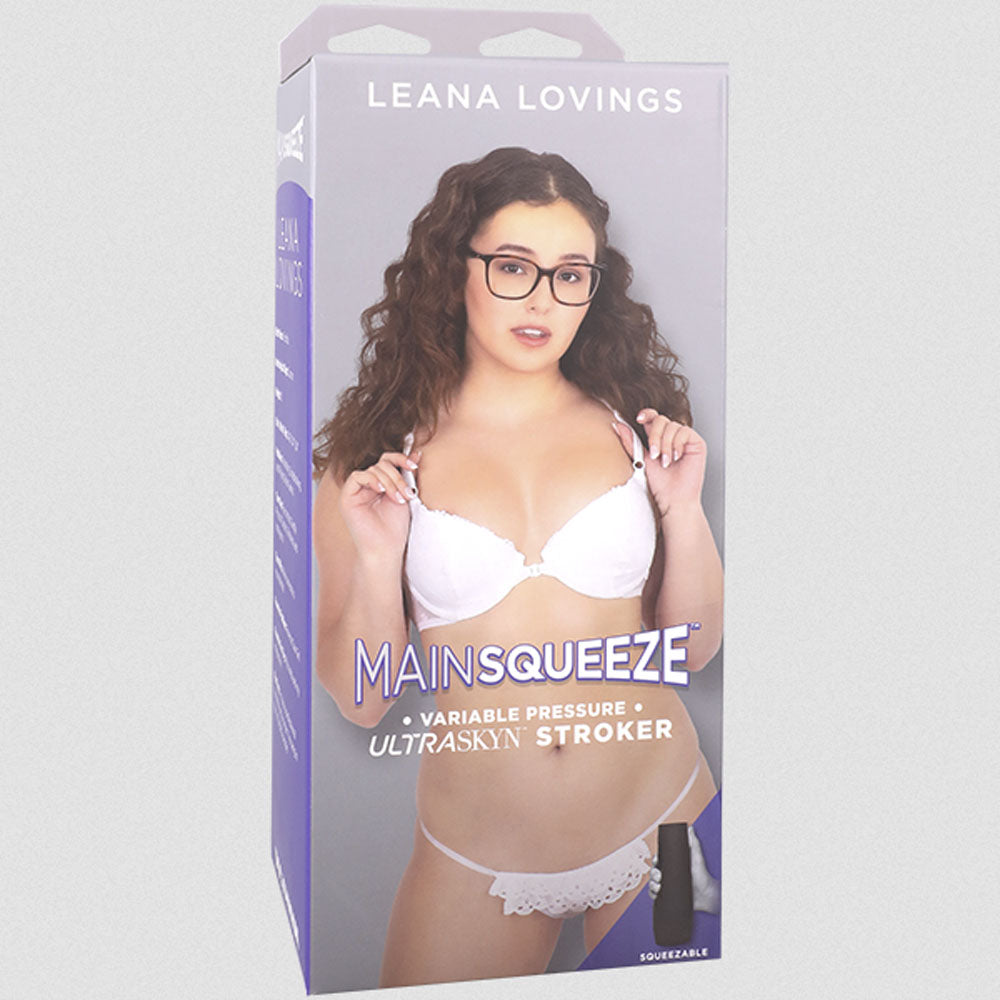Main Squeeze Leana Lovings ULTRASKYN – Lifelike Variable Pressure Stroker > Sex Toys For Men > Masturbators > Pornstar