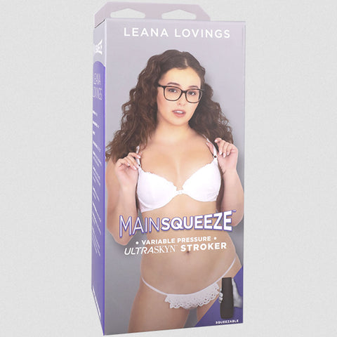 Main Squeeze - Leana Lovings - Lifelike Stroker Toy Strokers - Celebrity