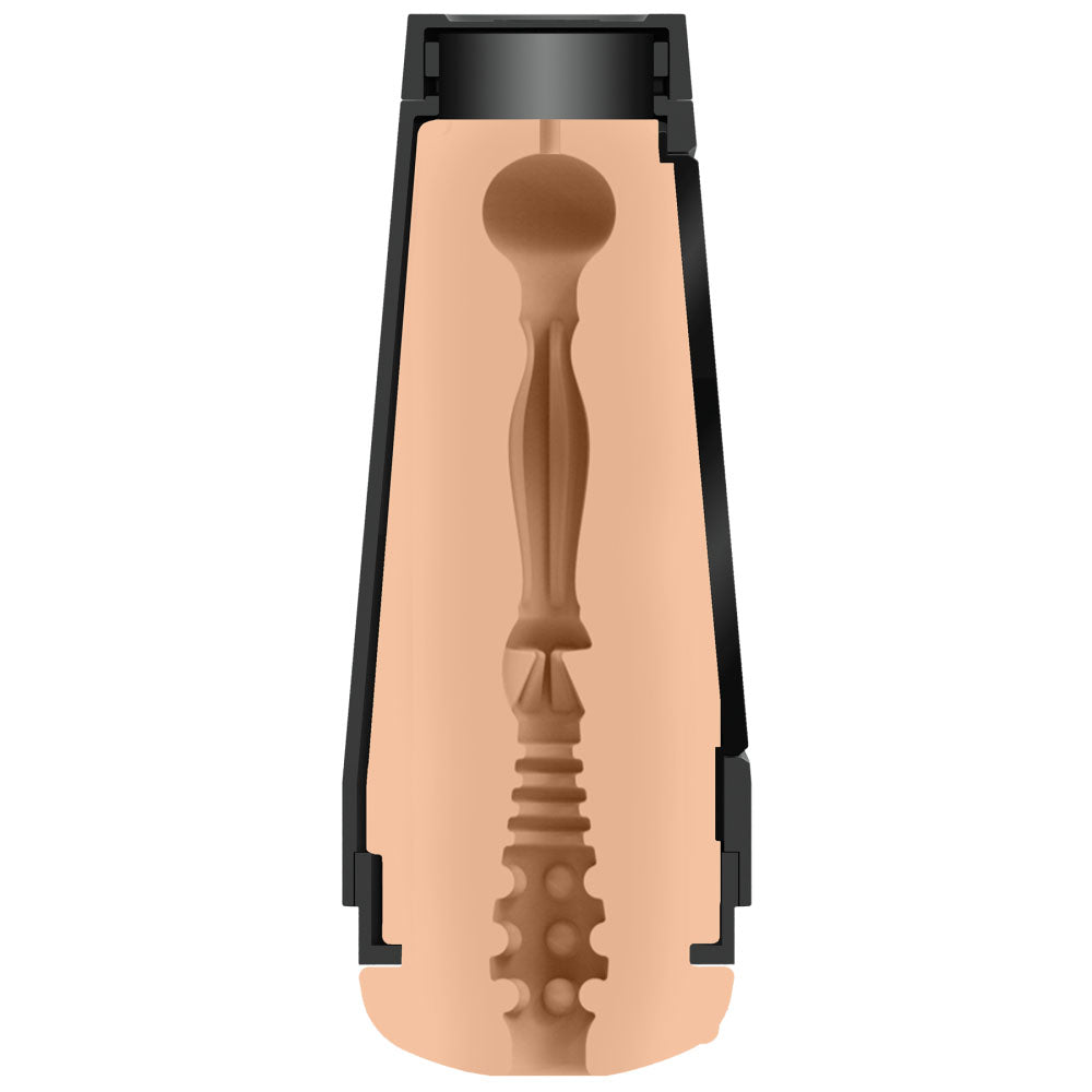 Main Squeeze Cami Strella Ultraskyn Stroker Pussy with Variable Pressure and Hard Outer Case Strokers - Celebrity