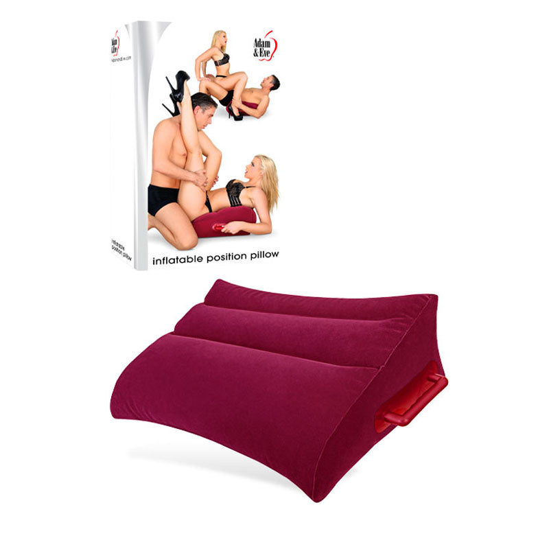 Adam & Eve Inflatable Position Pillow – Positional Aid Cushion Default Title > Sex Toys > Sex Positioners