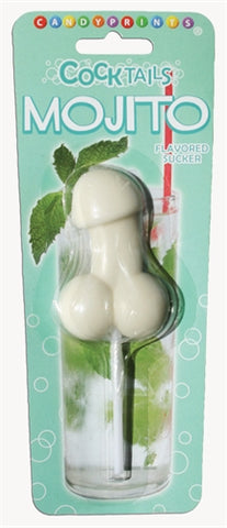 Cocktail Suckers Mojito – Gourmet Edible Candy Lollipops Green Party Supplies