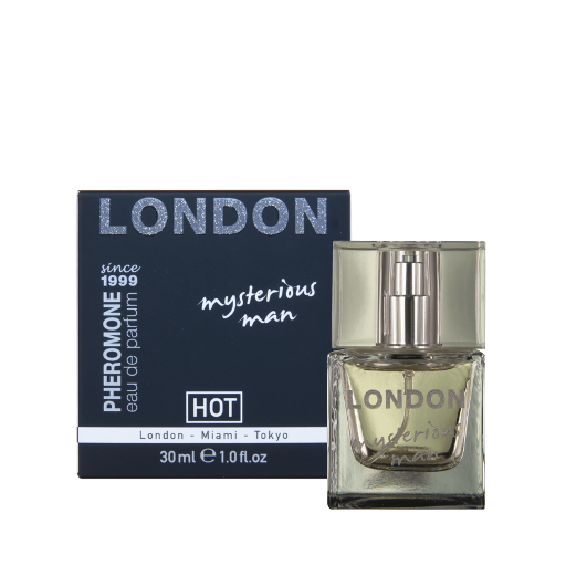 Hot Pheromone London Mysterious Man Cologne for Men 30ml Default Title Perfume Spray