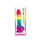 Colours Pride Edition 6 Inch Realistic Silicone Dildo With Balls – Vibrant Silicone Dildo > Dildos > Neutral Dildos