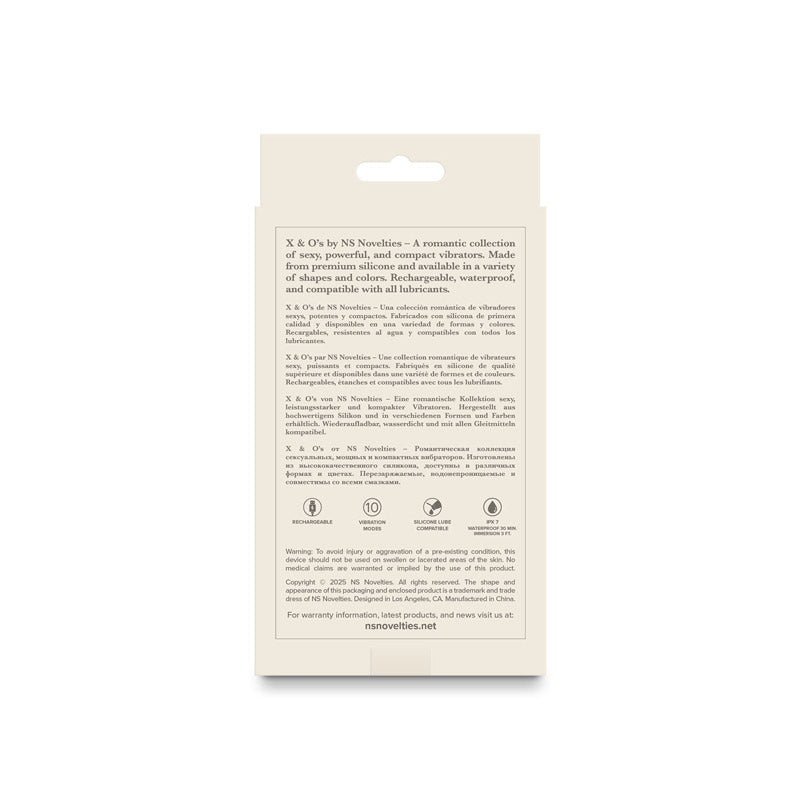 X & O's Crave Light – Waterproof 10.5 cm USB Rechargeable Bullet Vibrator Pink > Vibrators > Mini Vibrators