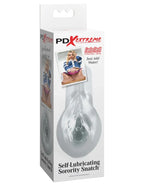 Pdx Extreme Self-Lubricating Sorority Snatch – Self-Lubricating Stroker Clear > Sex Toys For Men > Masturbators > Manual