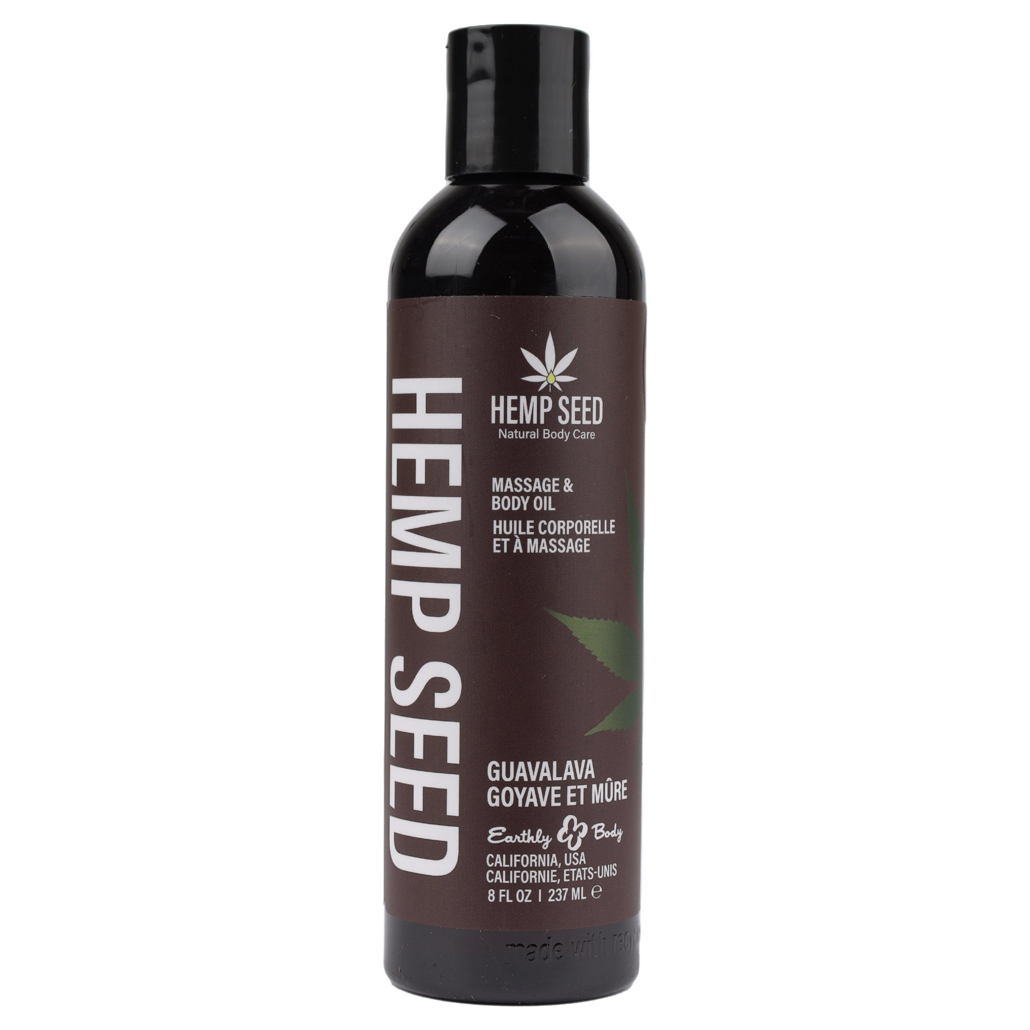 Hemp Seed Massage & Body Oil - Guavalava 237ml Scented Oil Default Title > Essentials > Massage Oil