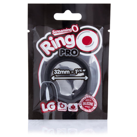 RingO Pro LG – Body-Safe Silicone Stretchy 1.25 Inch Penis Ring > Cock Ring > Single