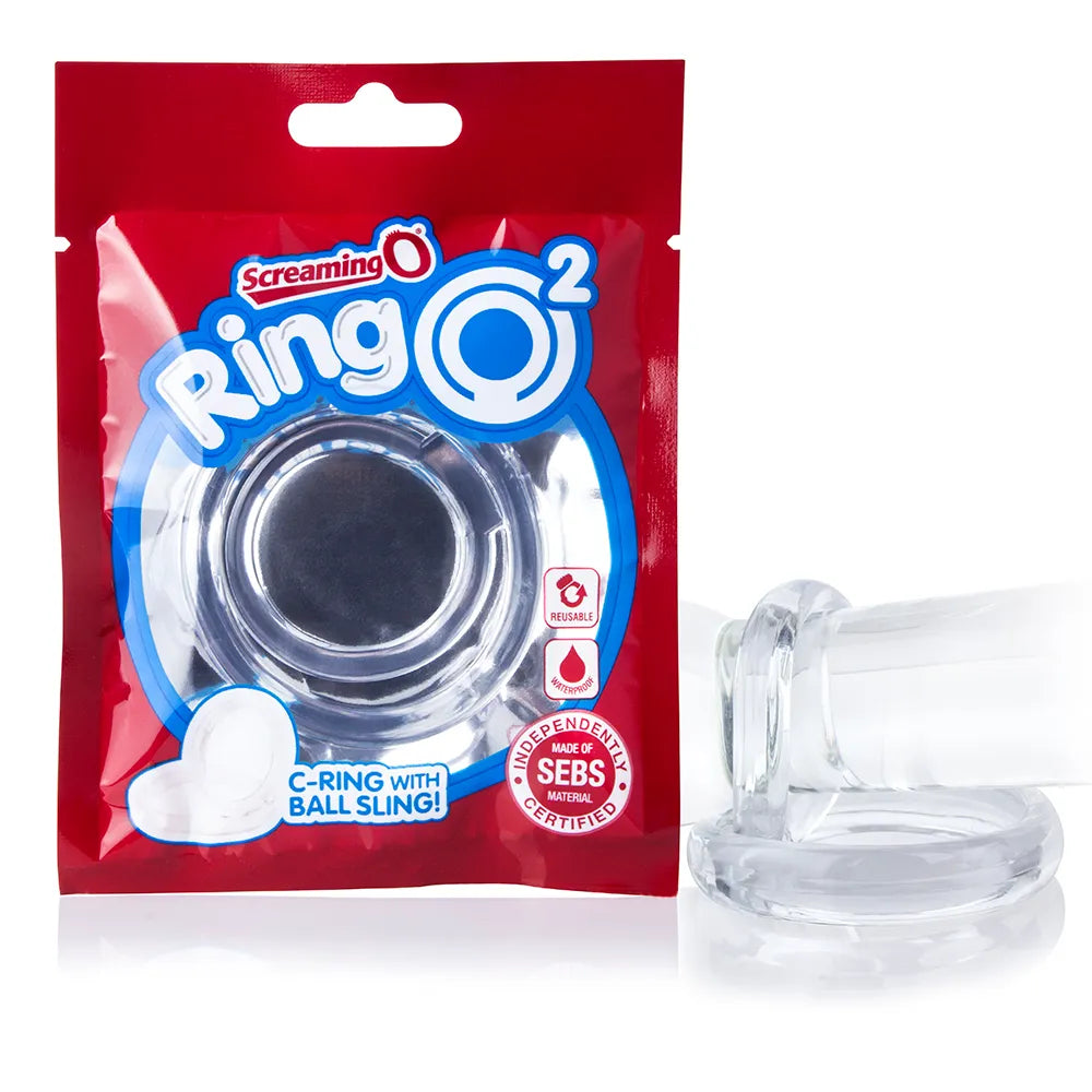 Screaming O RingO 2 – Waterproof Stretchy Silicone Dual Cock and Ball Ring > Cock Ring > Single