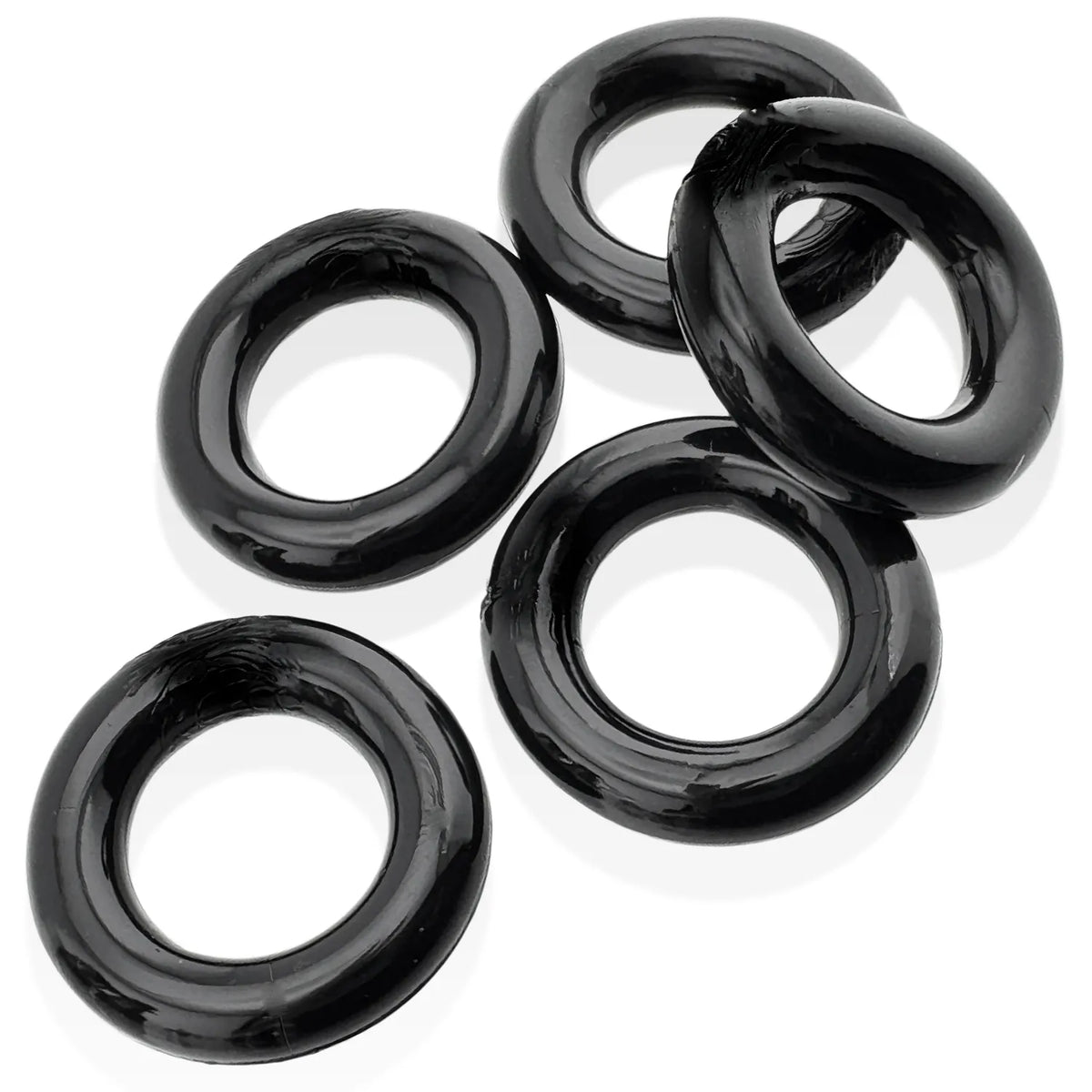 Jacker 5-Stack Five-Pack Tube Super-Strong Cockrings > Cock Ring > Sets Main image