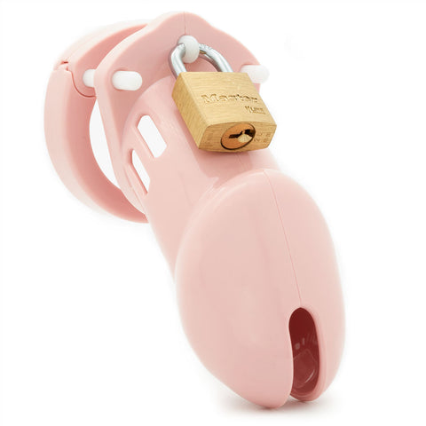 Cockcage CB-6000 Pink 3.25 Inch Chastity Cage Cages