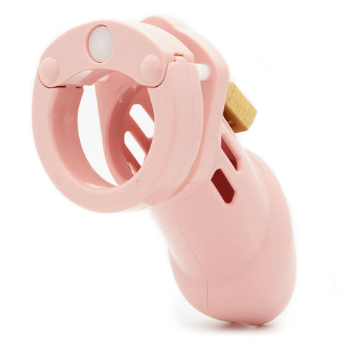 Cockcage CB-6000 Pink 3.25 Inch Chastity Cage Cages