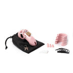 Cockcage CB-6000 Pink 3.25 Inch Chastity Cage > Bondage Gear > Male Chastity