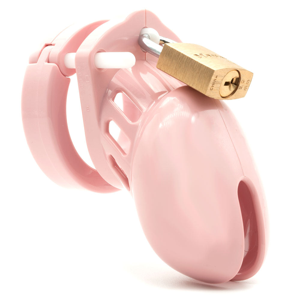 Cockcage CB-6000S Pink 2.5 Inch Chastity Device Cages