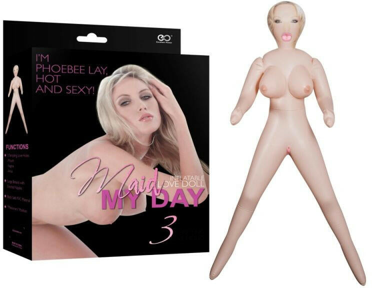 Maid My Day Doll Phoebee Lay – Inflatable 164cm Love Doll > Sex Toys > Sex Dolls > Novelty Inflatables Main image