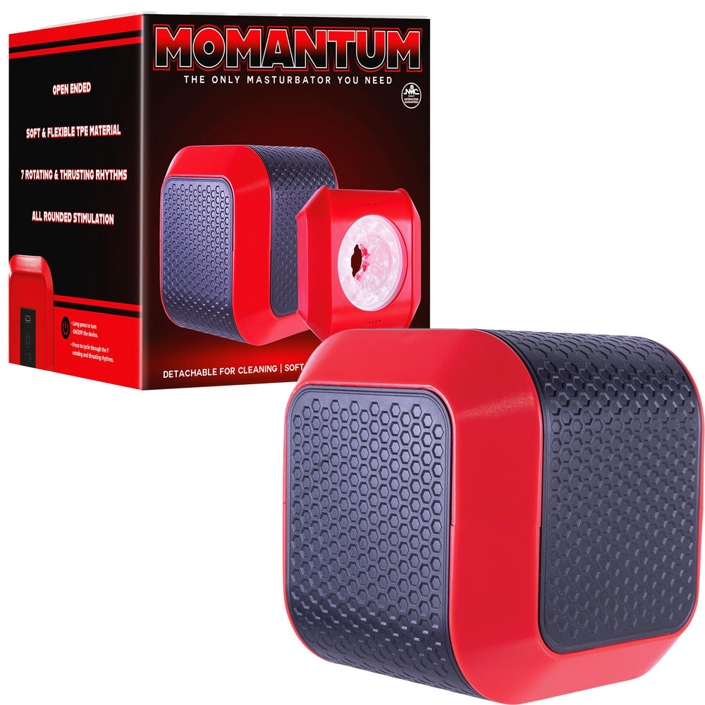 The Cube (Red & Black) > Sex Toys For Men > Masturbators > Vibrating