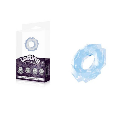 Lasting Love Ring - Super Stretchy Cock Ring 1.5 Inch Clear COCK RINGS