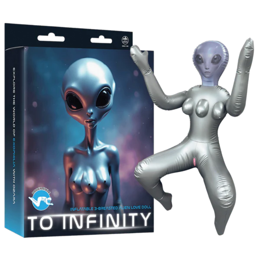 Ozara Inflatable Three-Breasted Alien Love Doll – 112 cm Tall Love Doll > Sex Toys > Sex Dolls > Novelty Inflatables