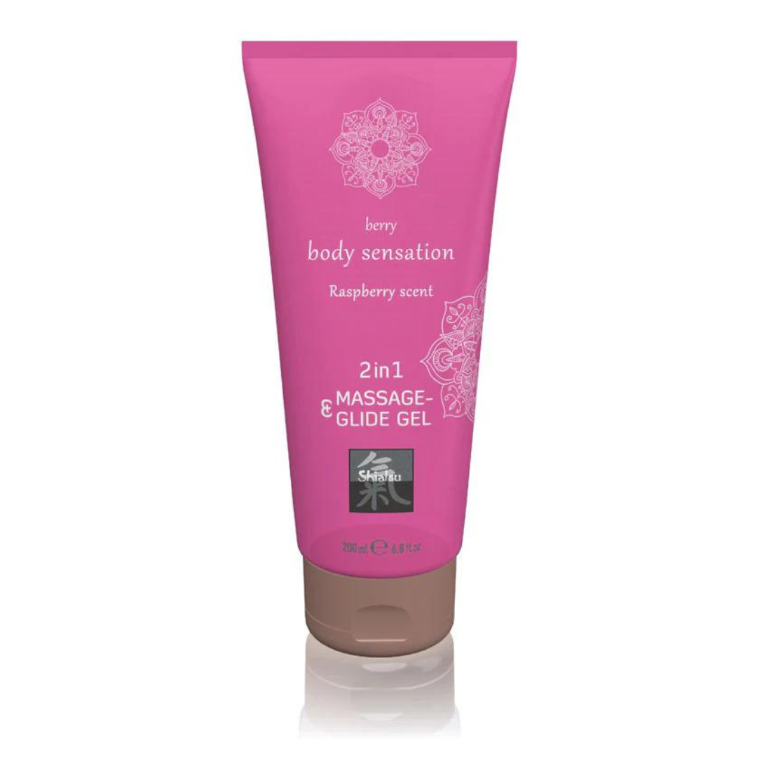 Shiatsu Massage Lubricant Raspberry 200 ml Secondary image