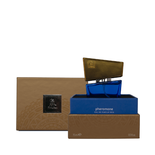 Shiatsu Pheromone Fragrance for Men Dark Blue 15ml Default Title Fragrance Mist