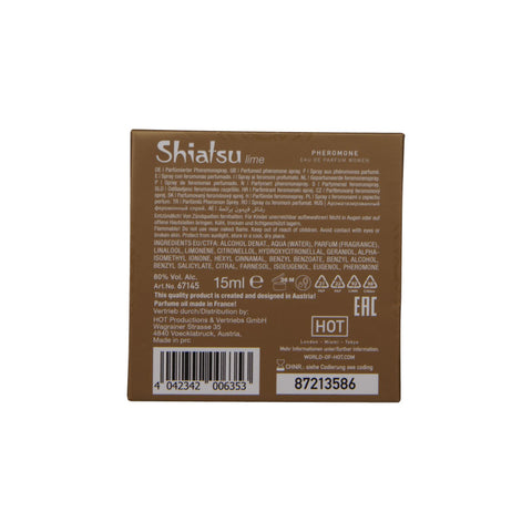 Shiatsu Pheromone Fragrance for Women Lime 15ml Fragrance Mist