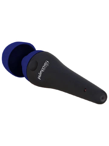 PalmPower Massage Wand Blue - Powerful Rechargeable Vibrator Electric Massager