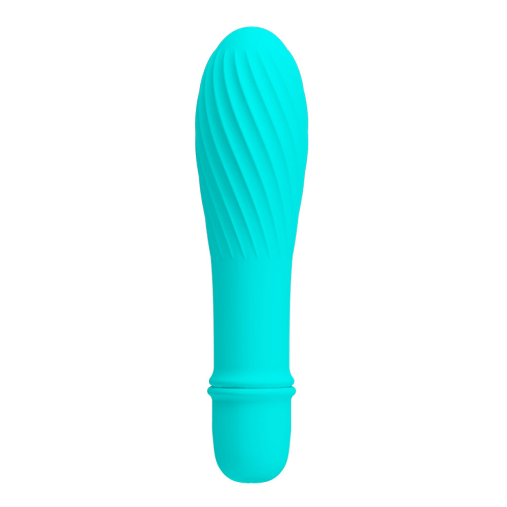 Solomon Mini Vibrator – Silicone Small Vibrator with Swirl Tip > Vibrators > Mini Vibrators