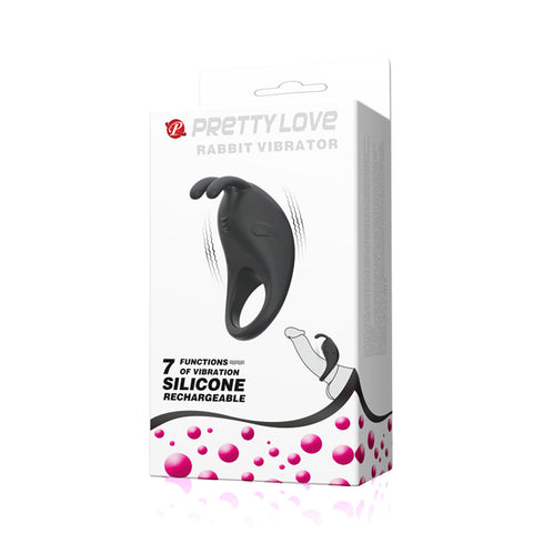 Rechargeable Rabbit Vibrator Cockring – Rechargeable Rabbit Vibrator Cockring > Cock Ring > Vibrating