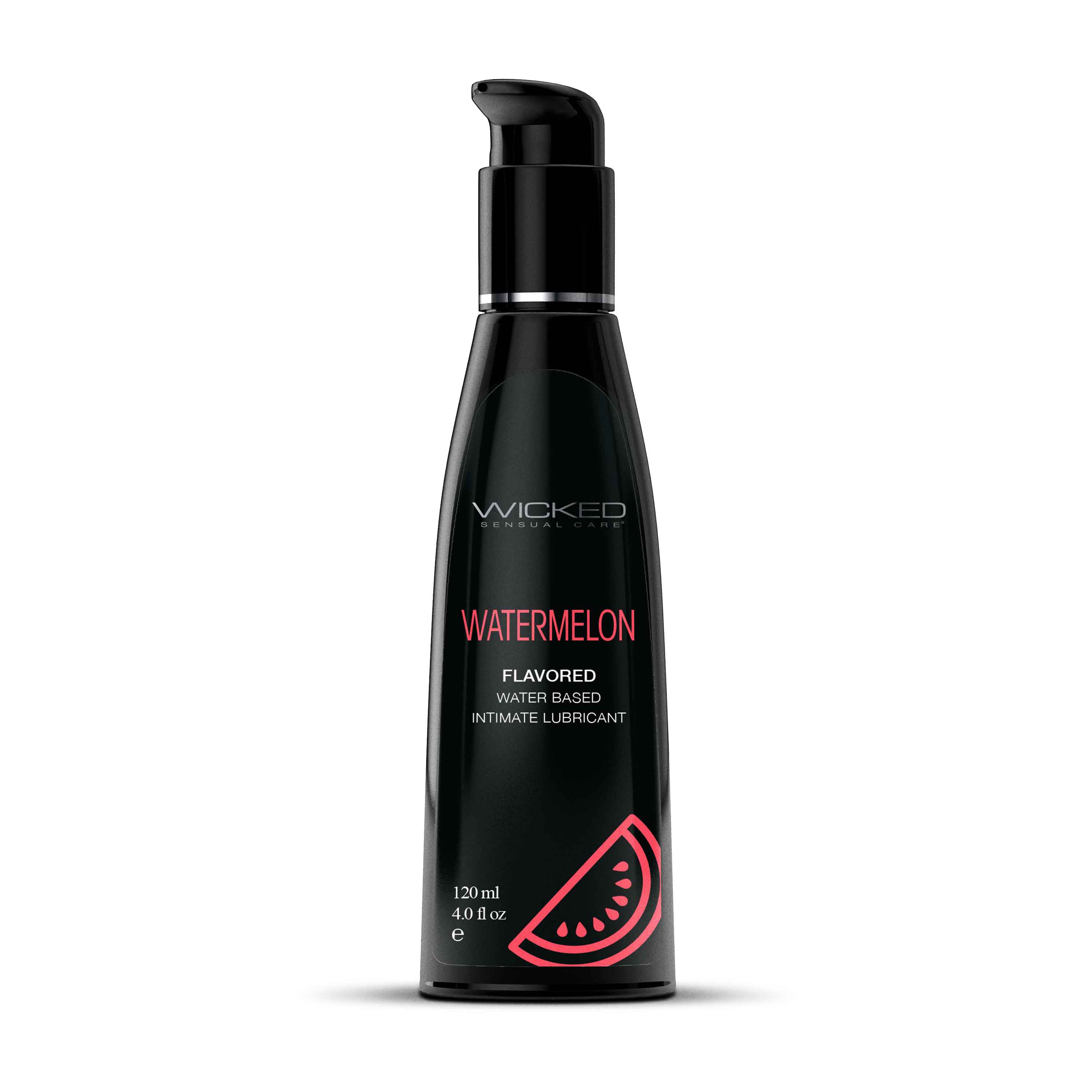 Wicked Aqua Watermelon Lubricant 120 ml - Watermelon Flavored ... No Colour Selected Flavoured Lube