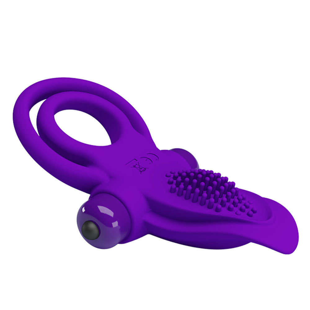 Vibrant Rabbit Cock Ring – Silicone Vibrating Penis Ring > Vibrators > Ladies > Rabbit