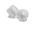 SilaSkin Clear Cock Ring and Ball Stretcher Clear > Cock Ring > Single