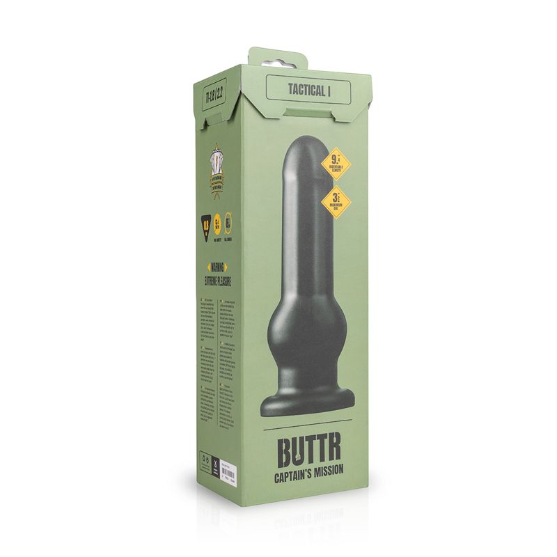 Buttr Tactical I 12 Inch Tapered Design Dildo with Strong Suction Cup > Dildos > Oversized Toys