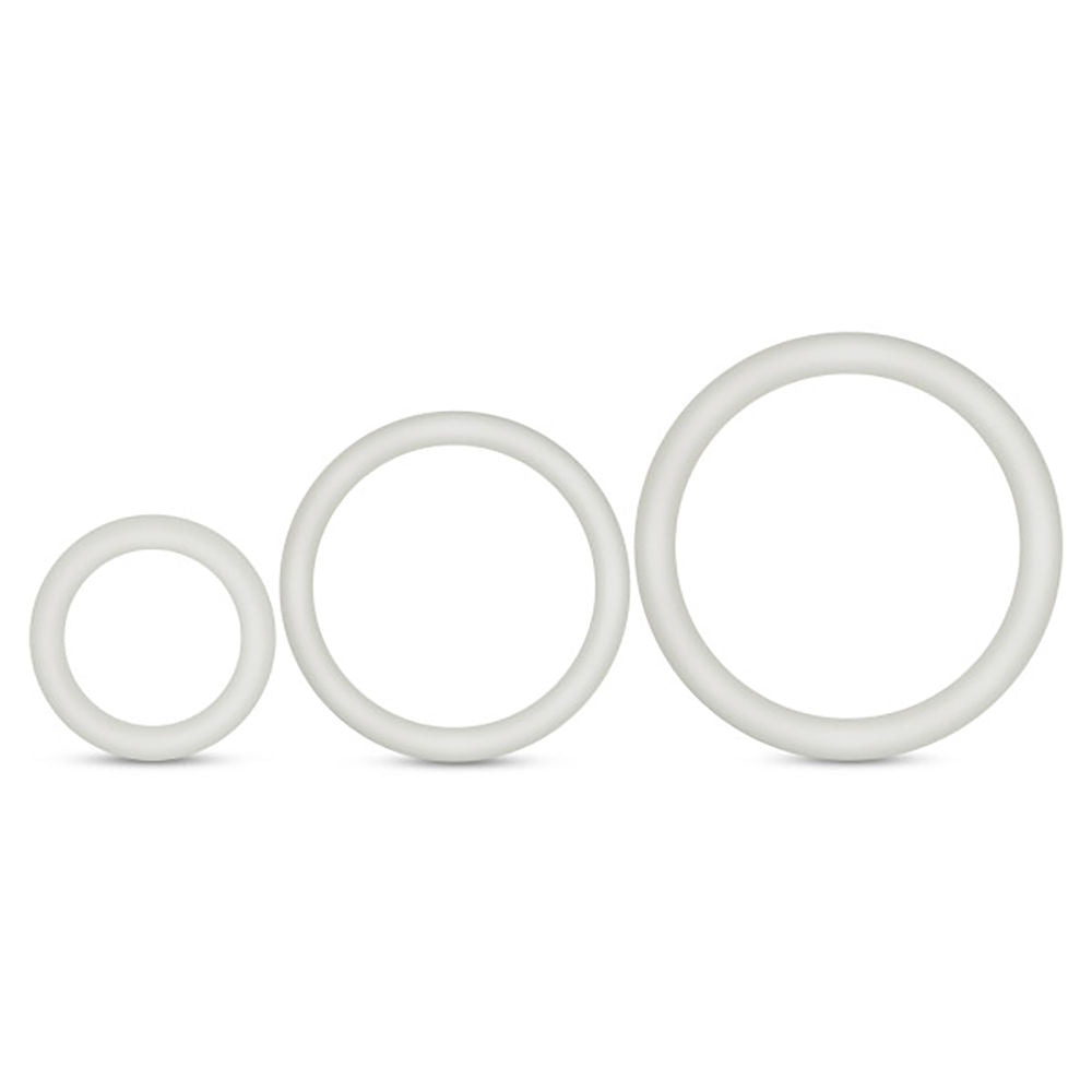 Performance Vs4 Pure Premium (White) – Silicone Cockring Set Secondary image