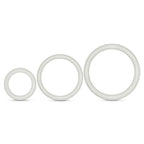 Performance Vs4 Pure Premium (White) – Silicone Cockring Set > Cock Ring > Sets